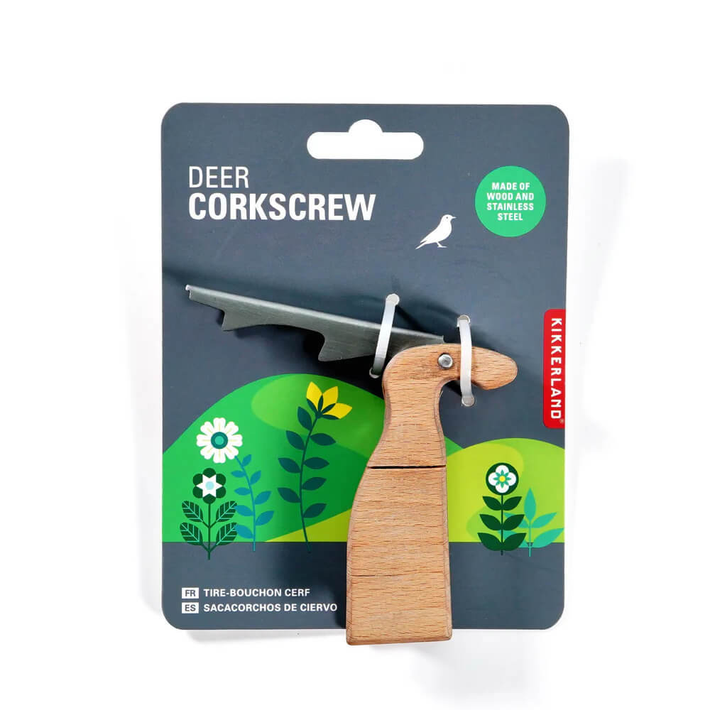 Kikkerland Deer Corkscrew